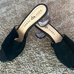 Katy Perry clear heels